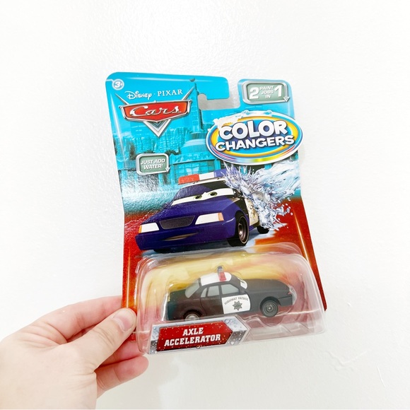Disney Toys Disney Pixar World Of Cars Color Changing Axle